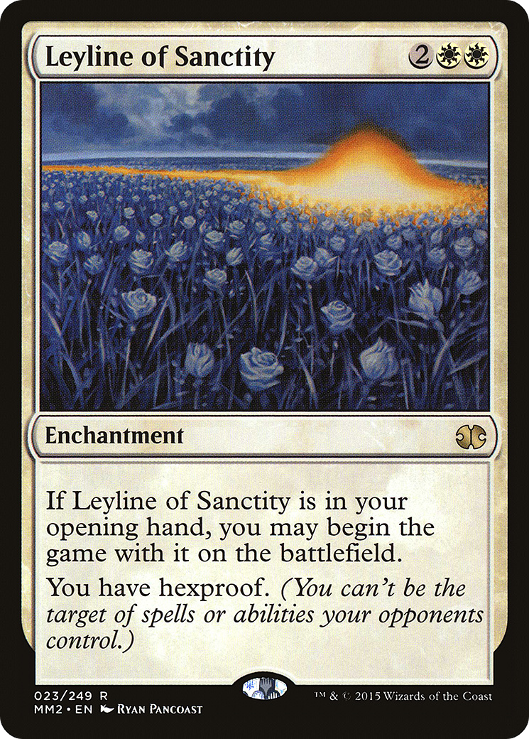Image of Leyline of Sanctity (MM2-023) - Modern Masters 2015