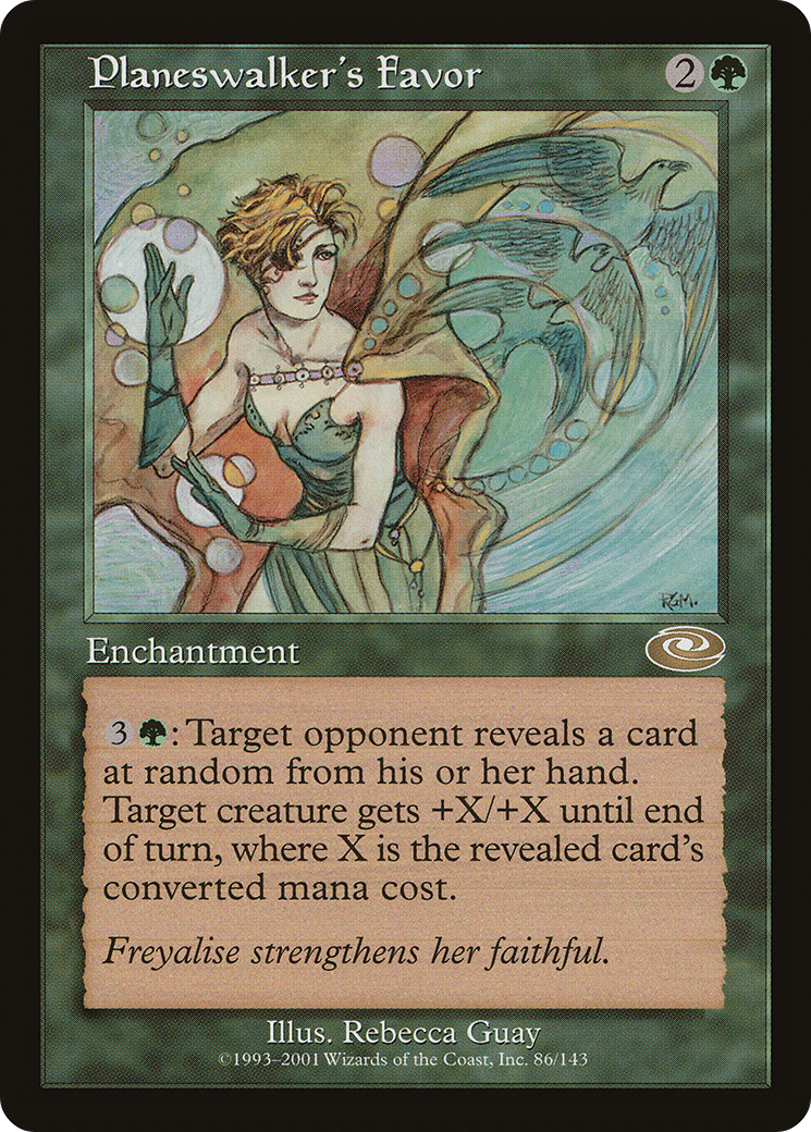 Image of Planeswalker's Favor (PLS-086) - Planeshift