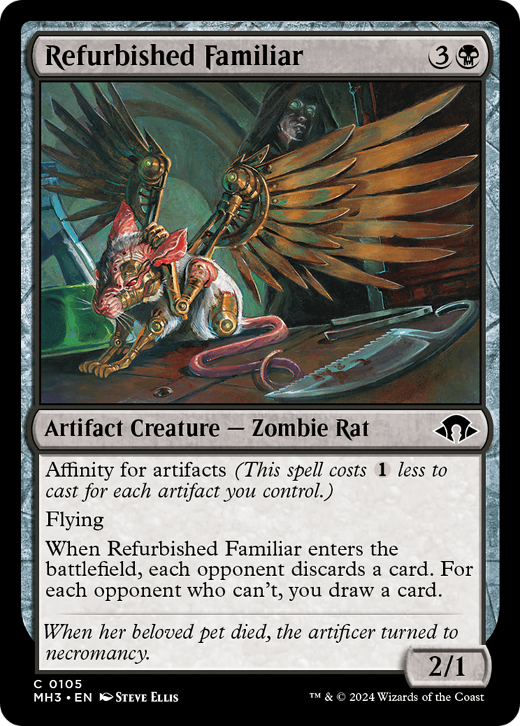 Image of Refurbished Familiar (MH3-105) - Modern Horizons 3 Foil