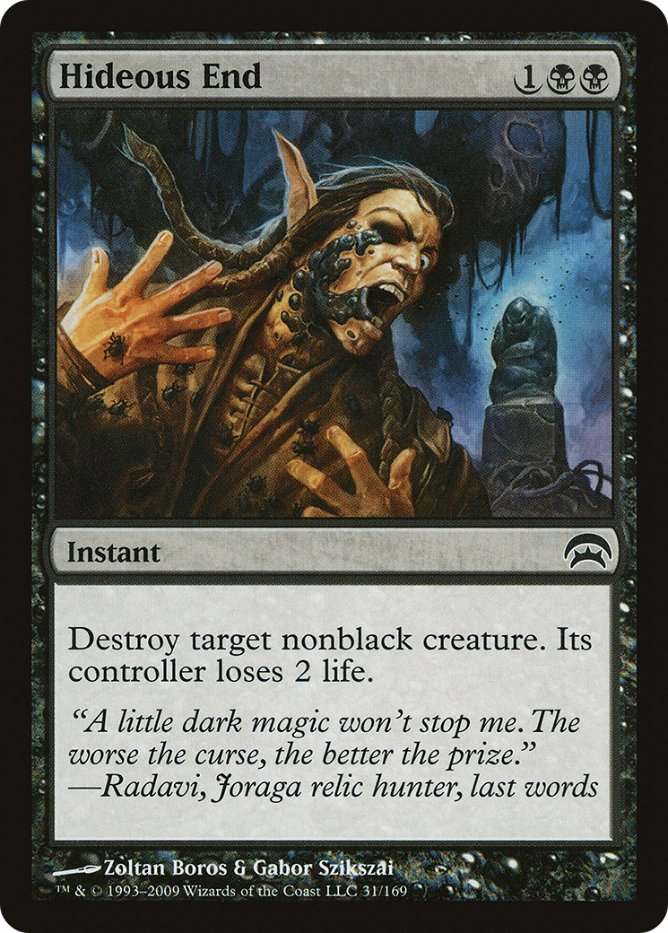 Image of Hideous End (HOP-031) - Planechase