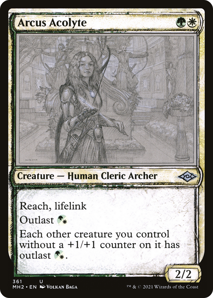 Image of Arcus Acolyte (Showcase) (MH2-361) - Modern Horizons 2: (Showcase) Foil