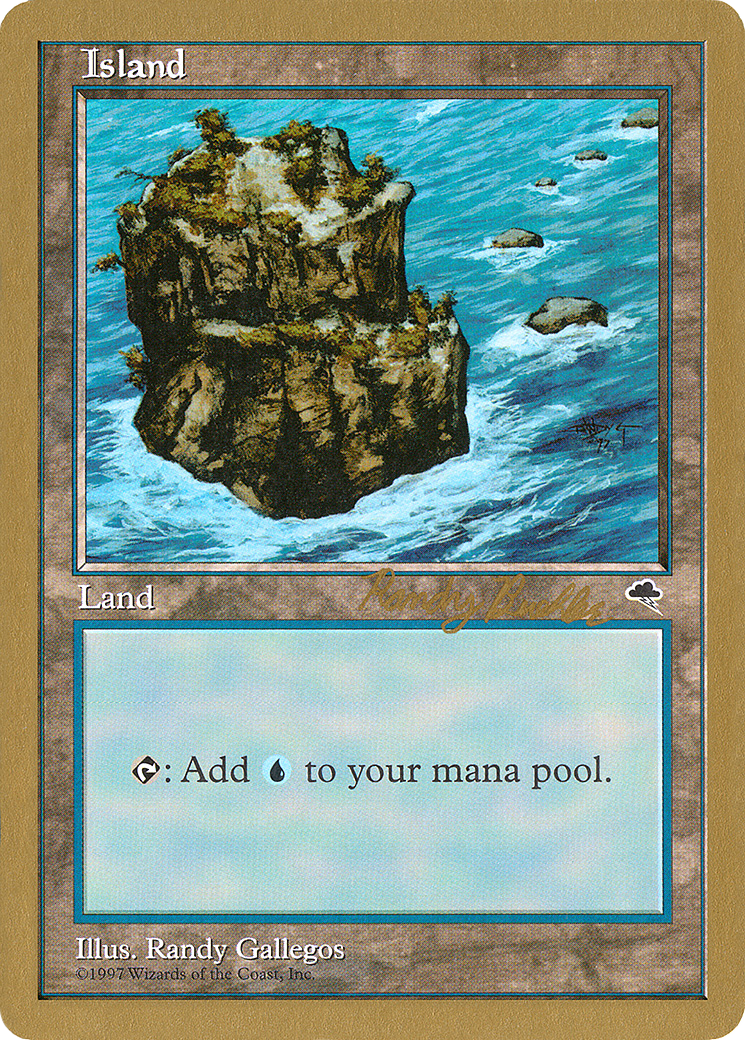Image of Island (Rocky Path) - 1998 Randy Buehler (TMP) (WCD-) - World Championship Decks 1998