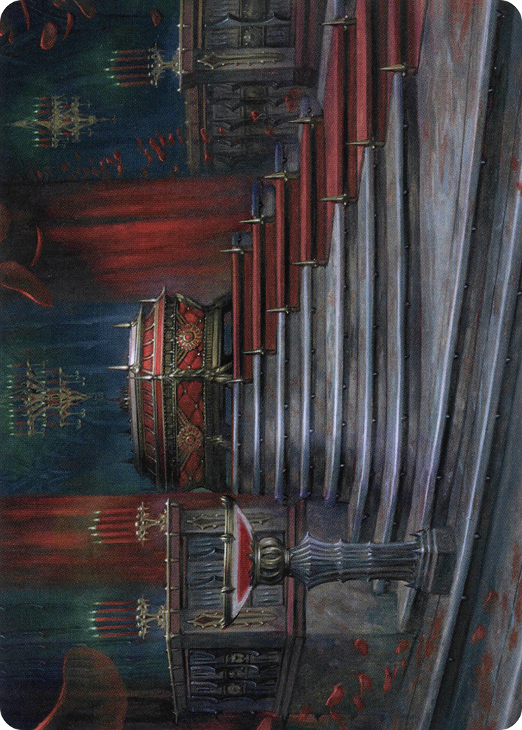 Image of Edgar Markov's Coffin // Edgar Markov's Coffin (AVOW-060) - Crimson Vow Art Series (Borderless)