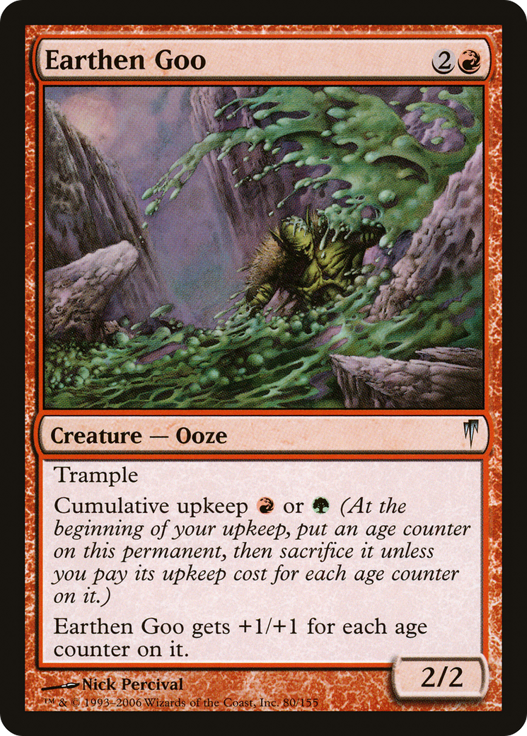 Image of Earthen Goo (CSP-080) - Coldsnap