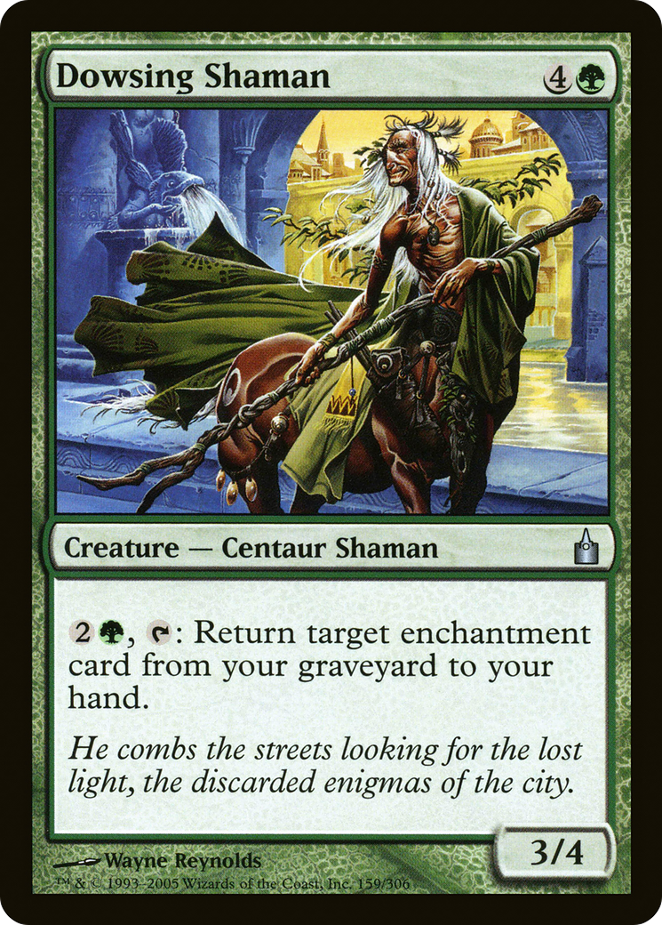 Image of Dowsing Shaman (RAV-159) - Ravnica: City of Guilds