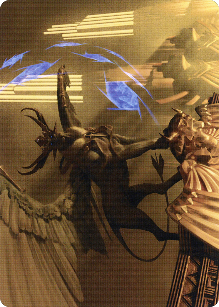 Image of Raffine, Scheming Seer // Raffine, Scheming Seer (ASNC-032) - New Capenna Art Series (Borderless)