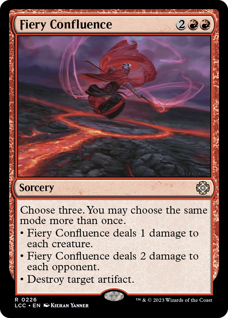 Image of Fiery Confluence (LCC-226) - The Lost Caverns of Ixalan Commander