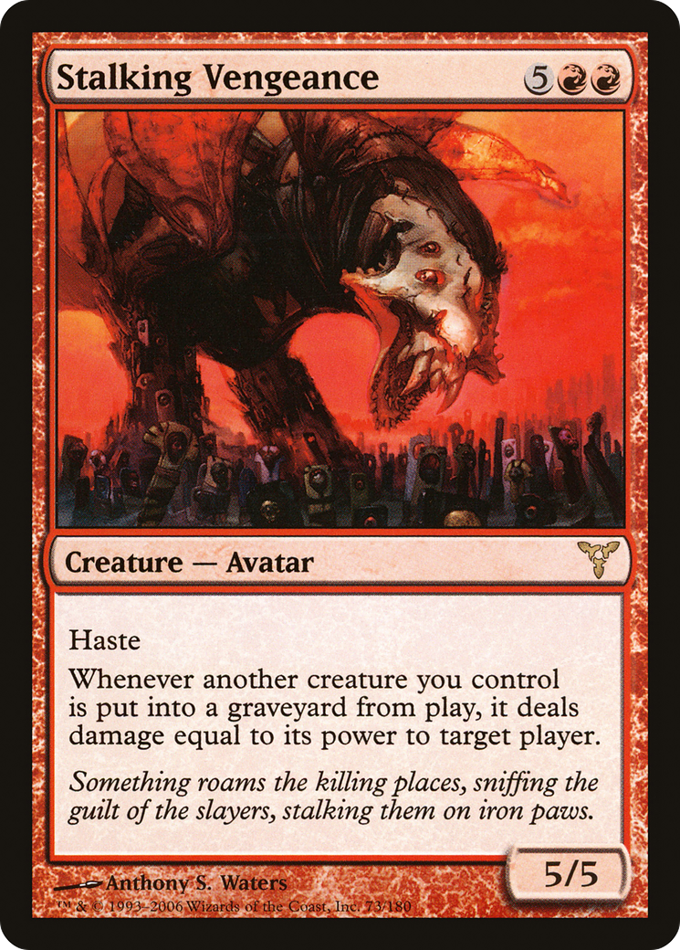 Image of Stalking Vengeance (DIS-) - Dissension
