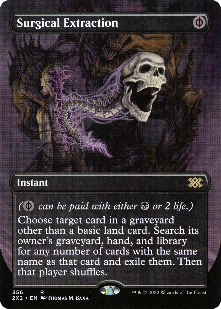 Image of Surgical Extraction (Borderless) (2X2-356) - Double Masters 2022 (Borderless)