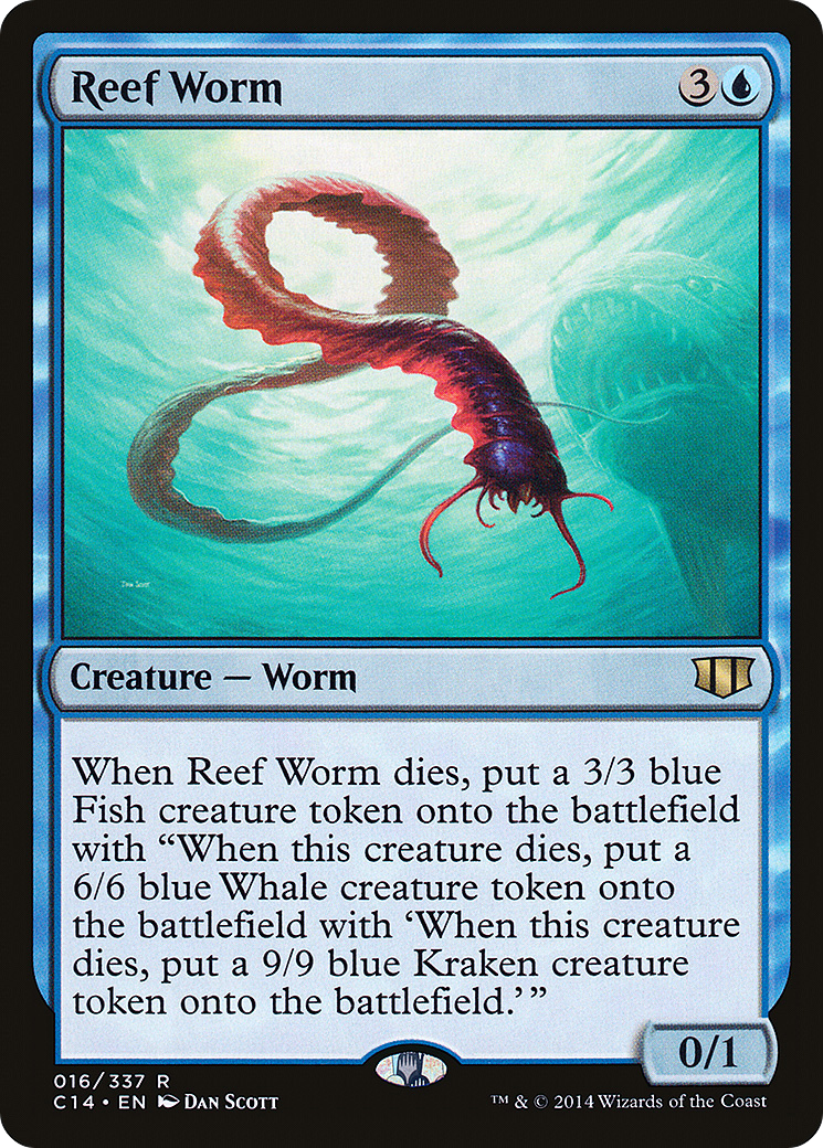 Image of Reef Worm (C14-016) - Commander 2014