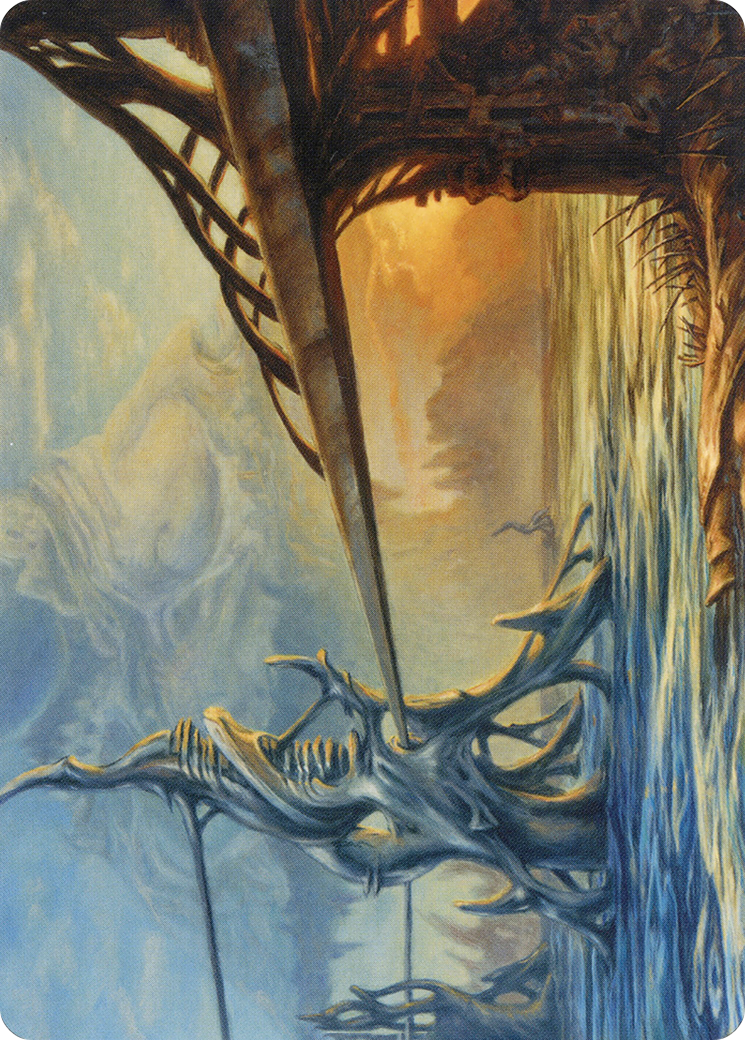 Image of Razortide Bridge // Razortide Bridge (AMH2-076) - Modern Horizons 2 Art Series (Borderless) Foil