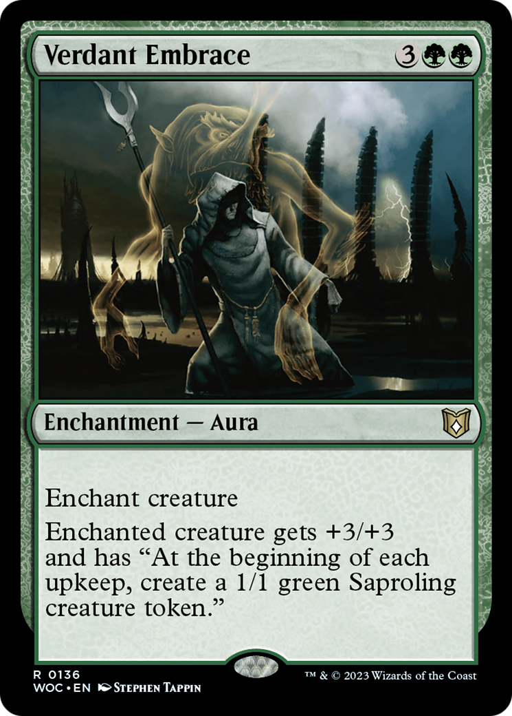 Image of Verdant Embrace (WOC-136) - Wilds of Eldraine Commander