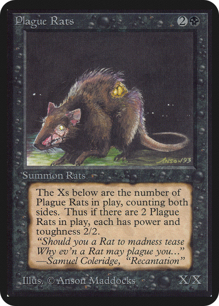 Image of Plague Rats (LEA-) - Limited Edition Alpha