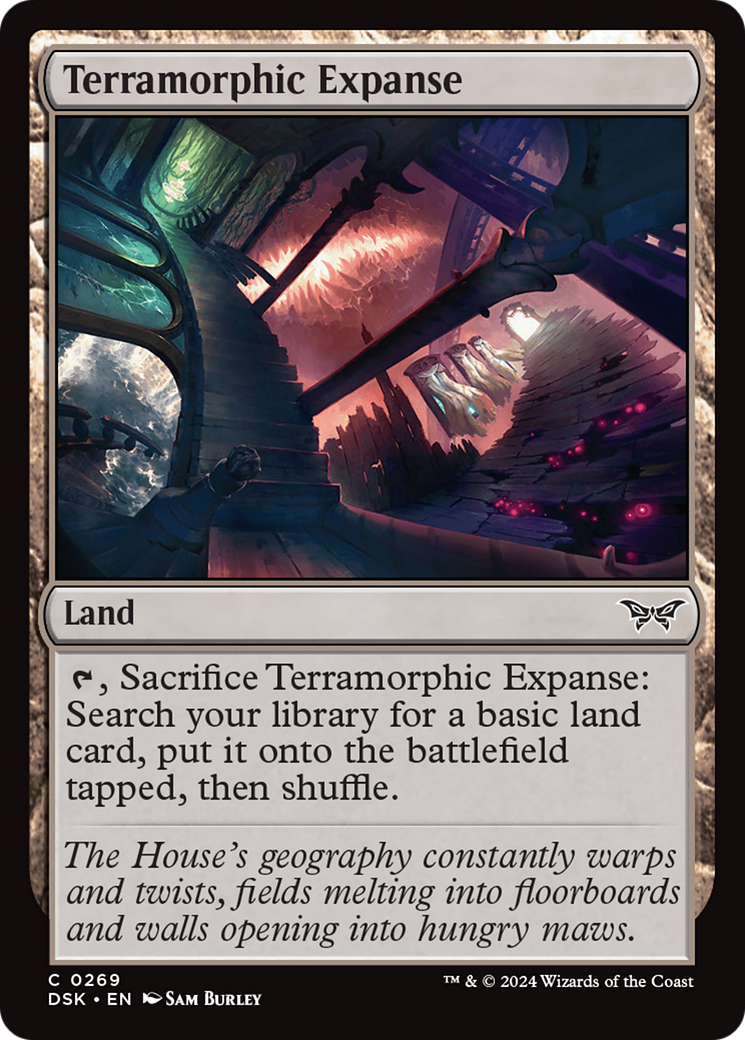 Image of Terramorphic Expanse (DSK-269) - Duskmourn: House of Horror Foil