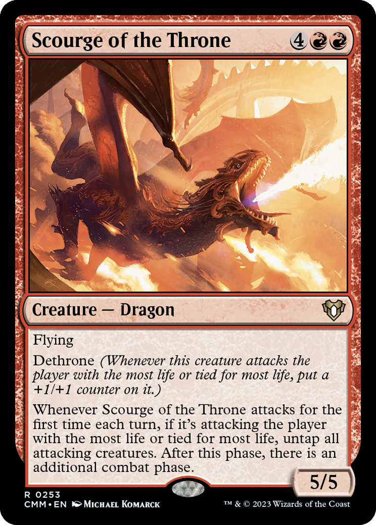Image of Scourge of the Throne (CMM-253) - Commander Masters