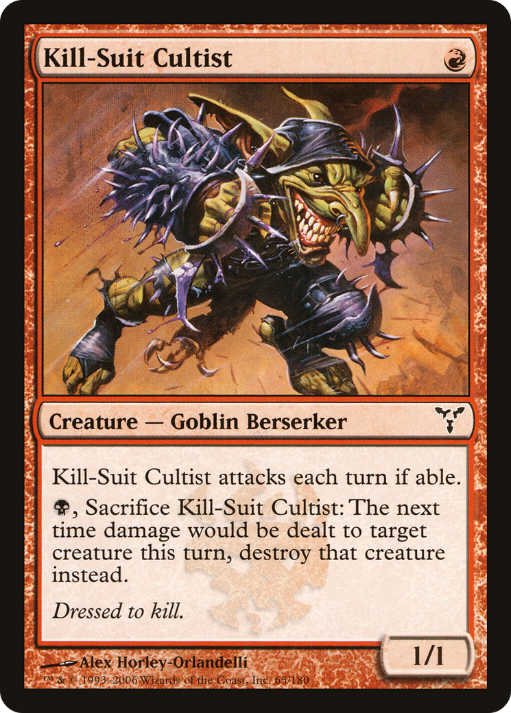 Image of Kill-Suit Cultist (DIS-065) - Dissension Foil