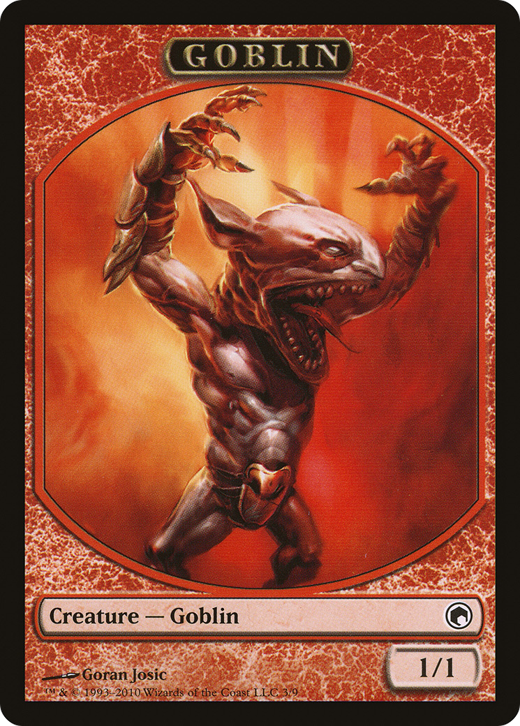 Image of Goblin Token (SOM-003) - Scars of Mirrodin Tokens