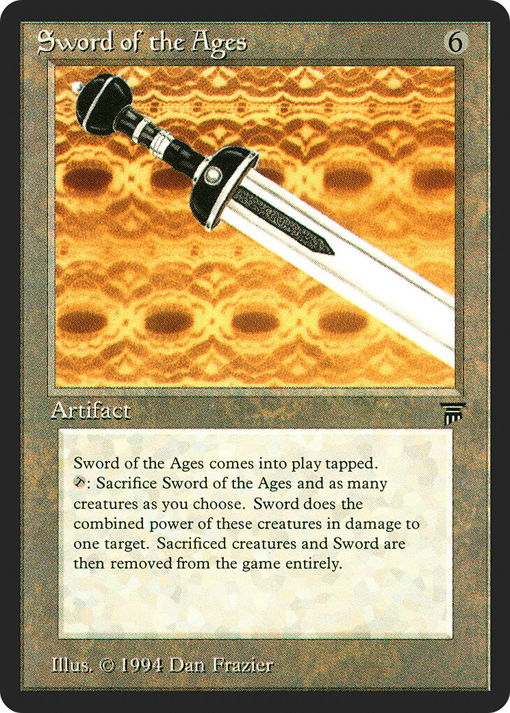 Image of Sword of the Ages (LEG-) - Legends