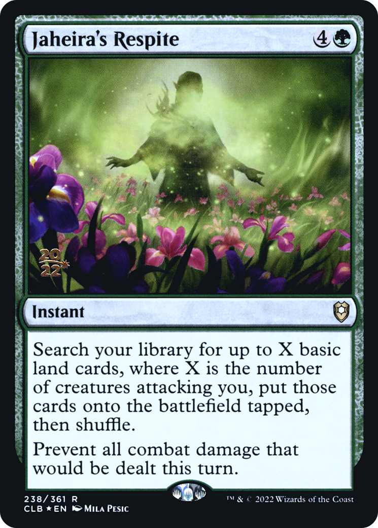 Image of Jaheira's Respite (PRE-238) - Battle for Baldur's Gate Promos Foil