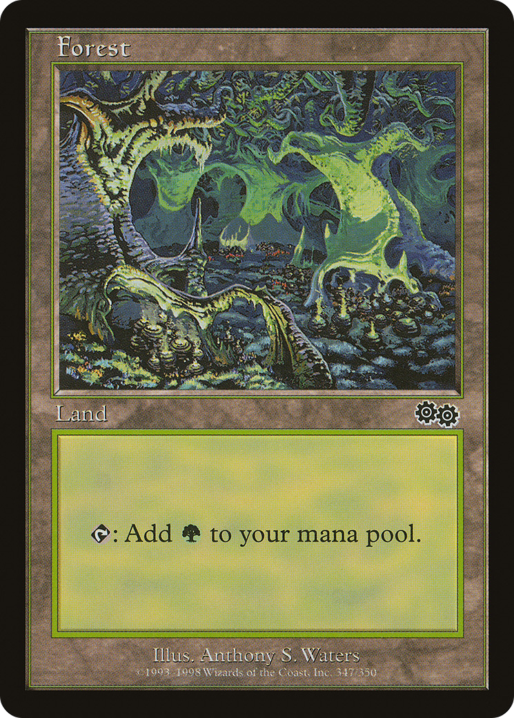 Image of Forest (347) (USG-347) - Urza's Saga