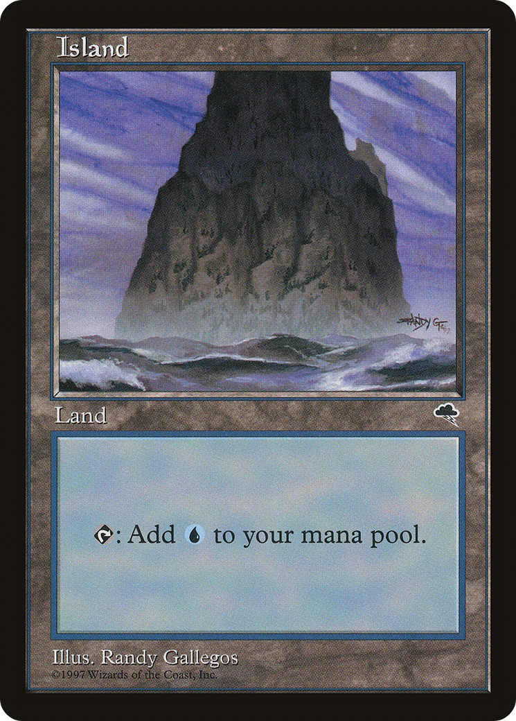 Image of Island (Spire) (TMP-337) - Tempest