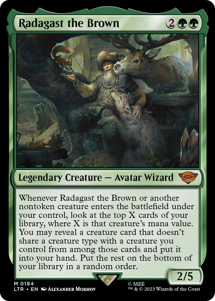 Image of Radagast the Brown (LTR-184) - The Lord of the Rings: Tales of Middle-earth