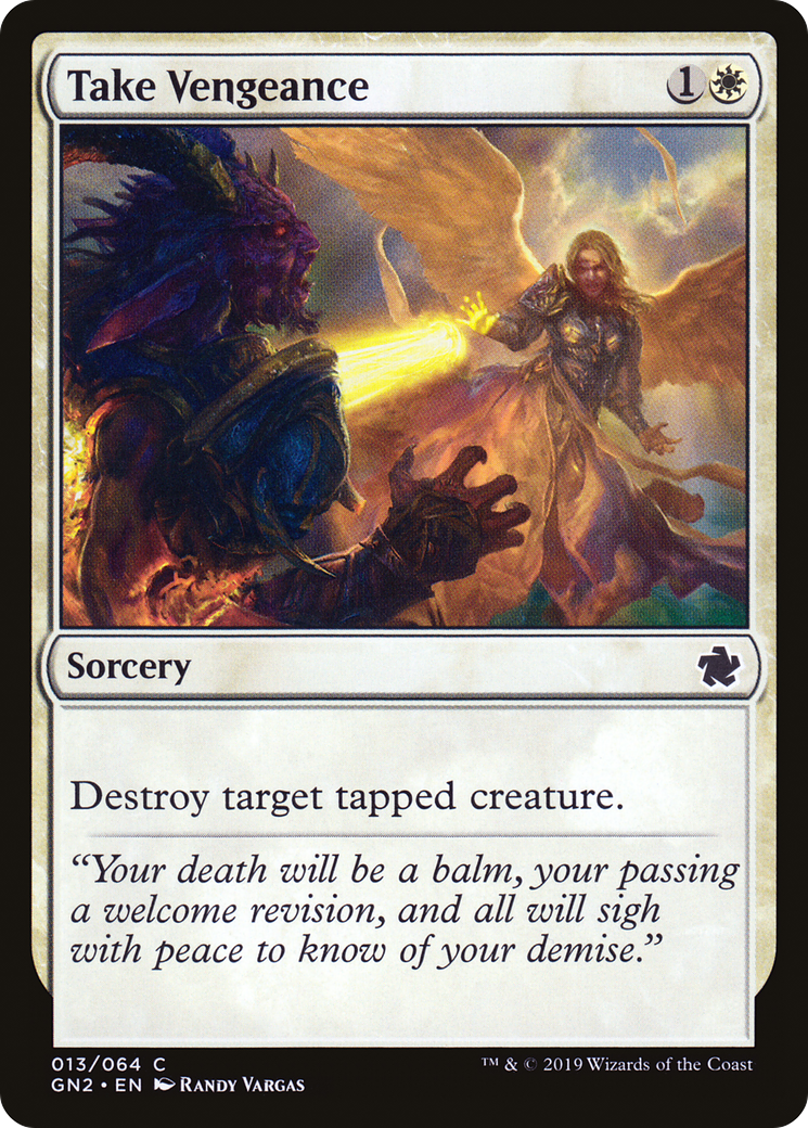 Image of Take Vengeance (GN2-013) - Game Night 2019