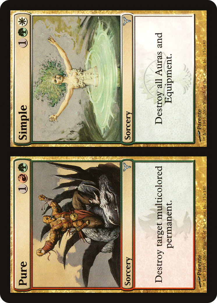 Image of Pure // Simple (DIS-154) - Dissension Foil
