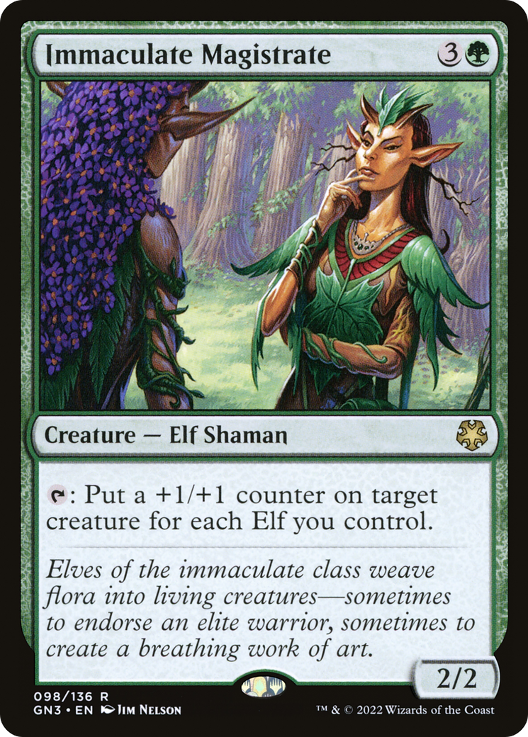 Image of Immaculate Magistrate (GN3-098) - Game Night: Free-for-All