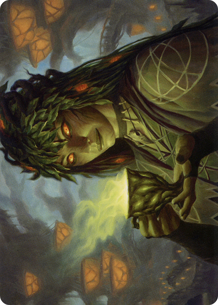 Image of Dina, Soul Steeper // Dina, Soul Steeper (ASTX-023) - Strixhaven Art Series (Borderless) Foil