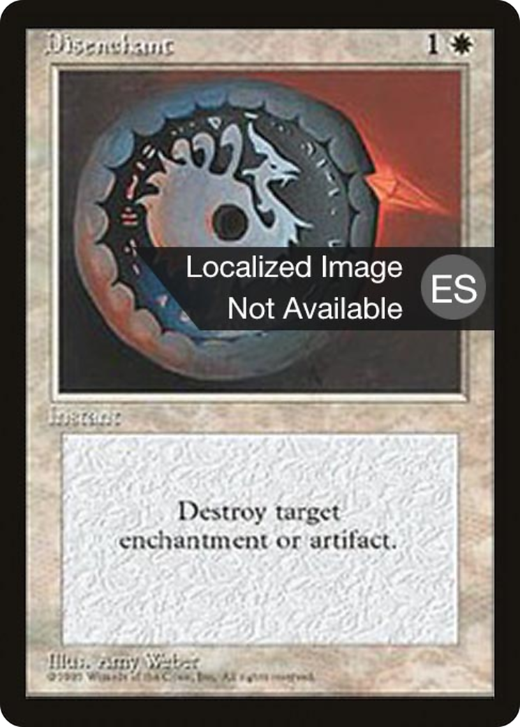Image of Disenchant (4BB-) - Fourth Edition Foreign Black Border