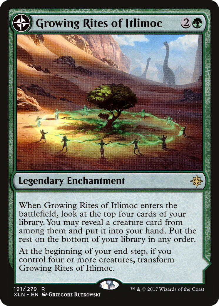 Image of Growing Rites of Itlimoc (XLN-191) - Ixalan: (compasslanddfc)
