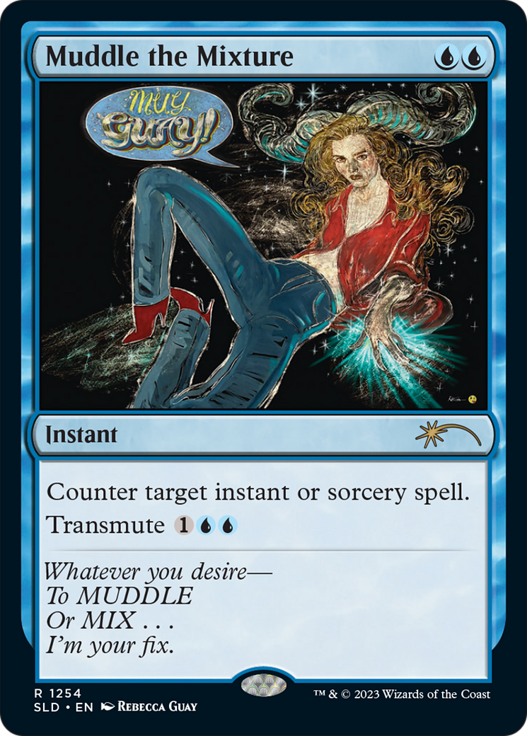 Image of Muddle the Mixture (SLD-1254) - Secret Lair Drop Foil