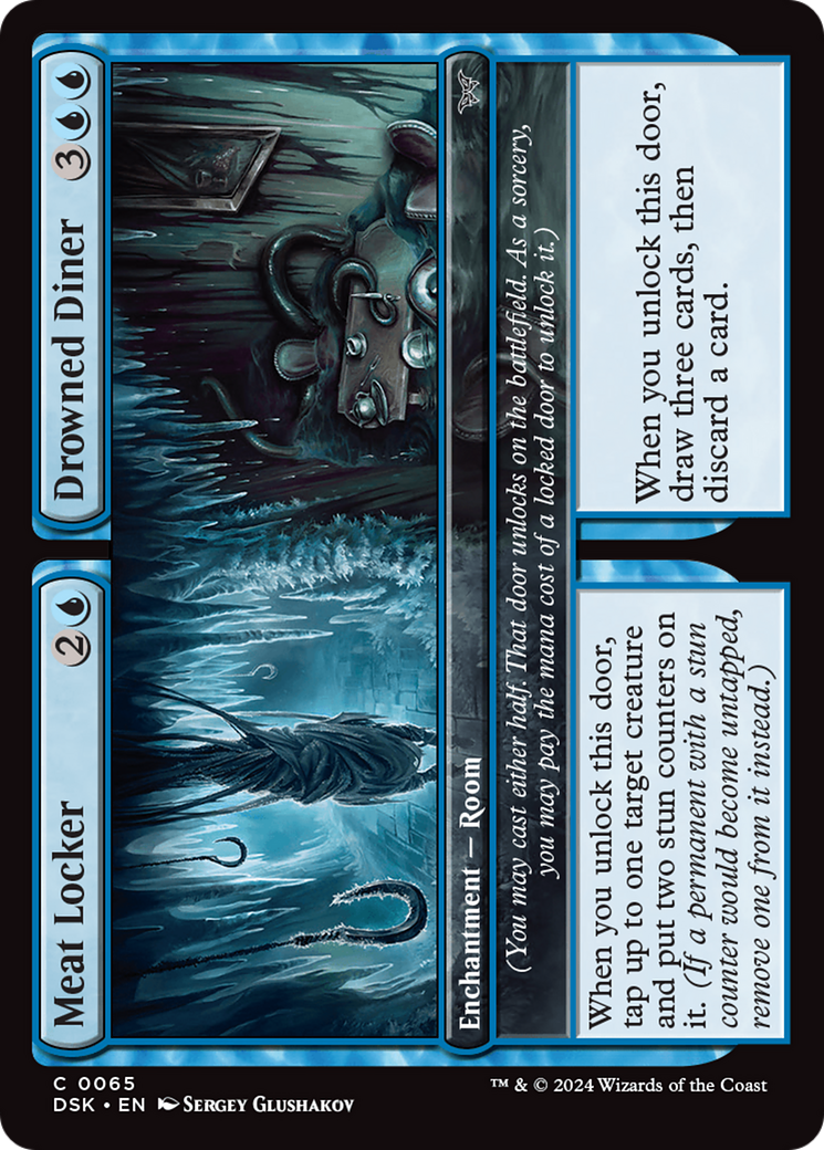 Image of Meat Locker // Drowned Diner (DSK-065) - Duskmourn: House of Horror Foil