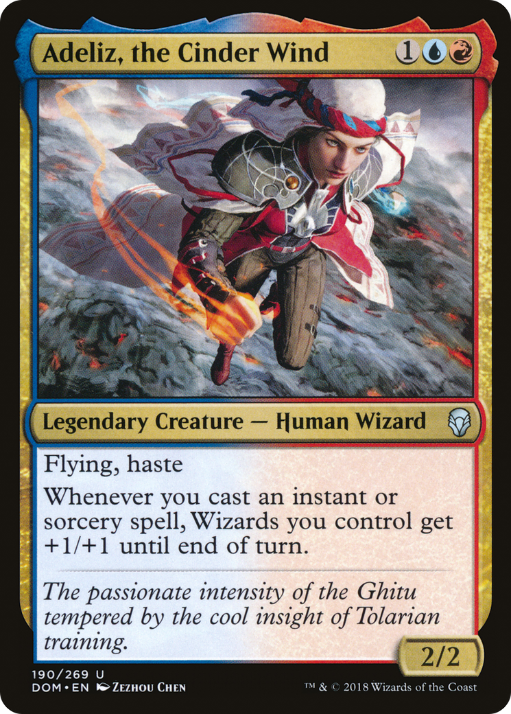 Image of Adeliz, the Cinder Wind (DOM-190) - Dominaria
