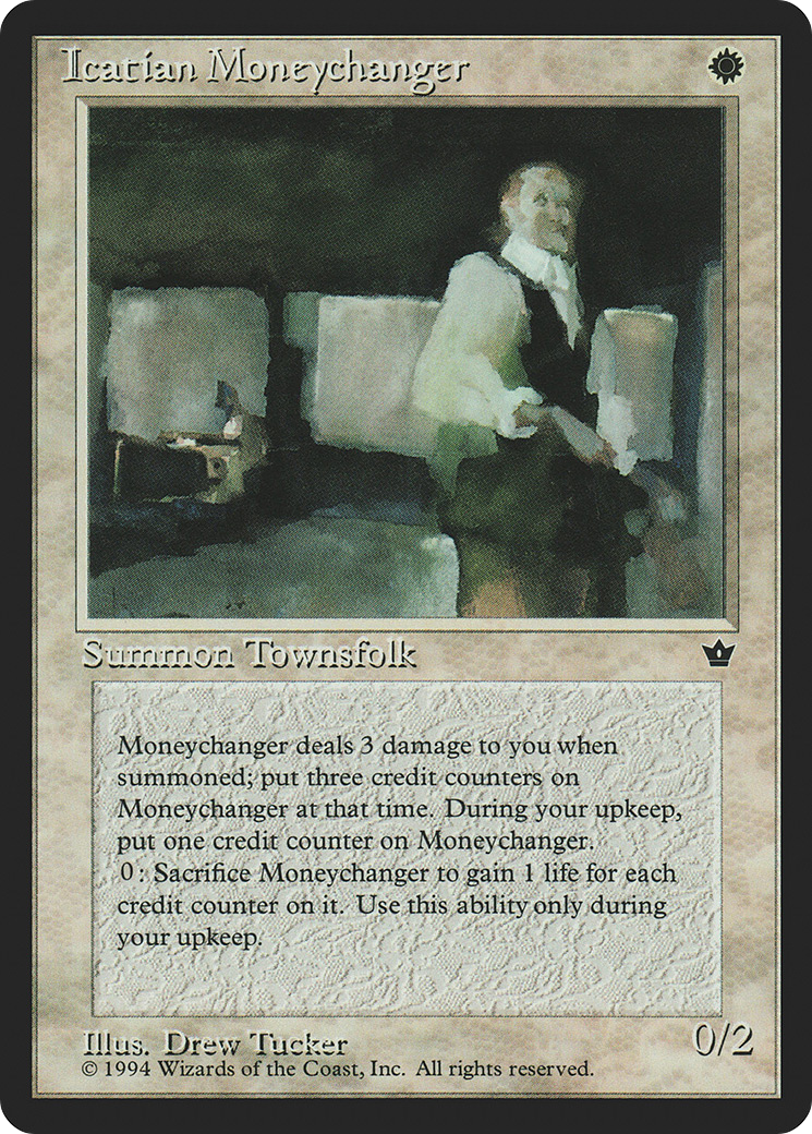 Image of Icatian Moneychanger (FEM-) - Fallen Empires