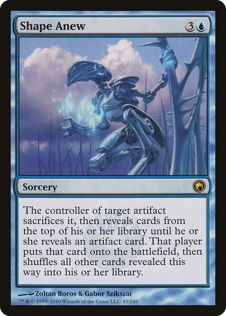 Image of Shape Anew (SOM-043) - Scars of Mirrodin Foil