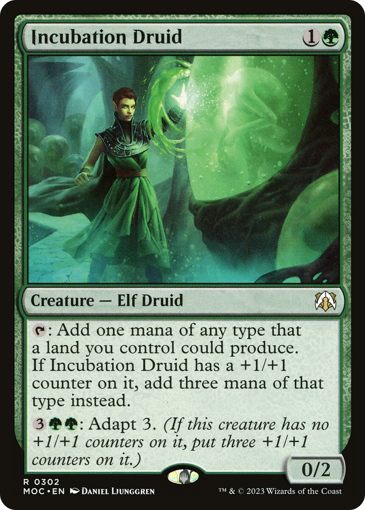 Image of Incubation Druid (MOC-302) - March of the Machine Commander