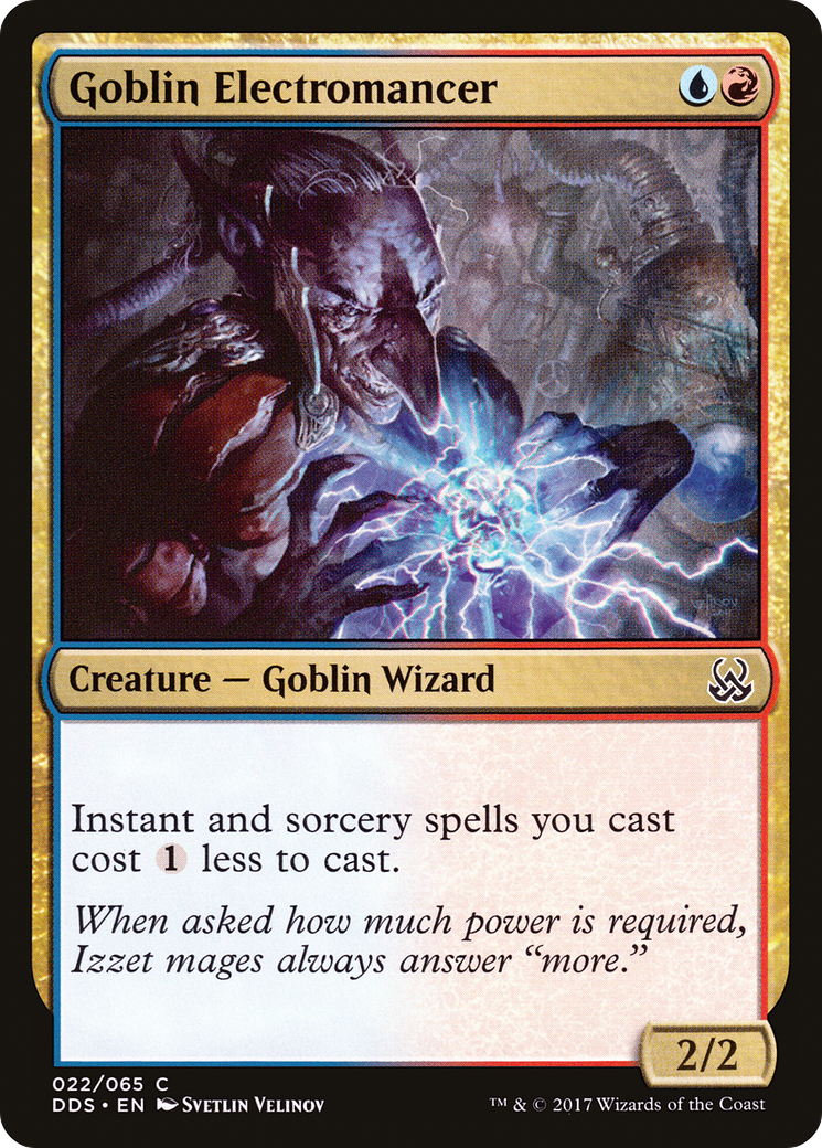 Image of Goblin Electromancer (DDS-022) - Duel Decks: Mind vs. Might
