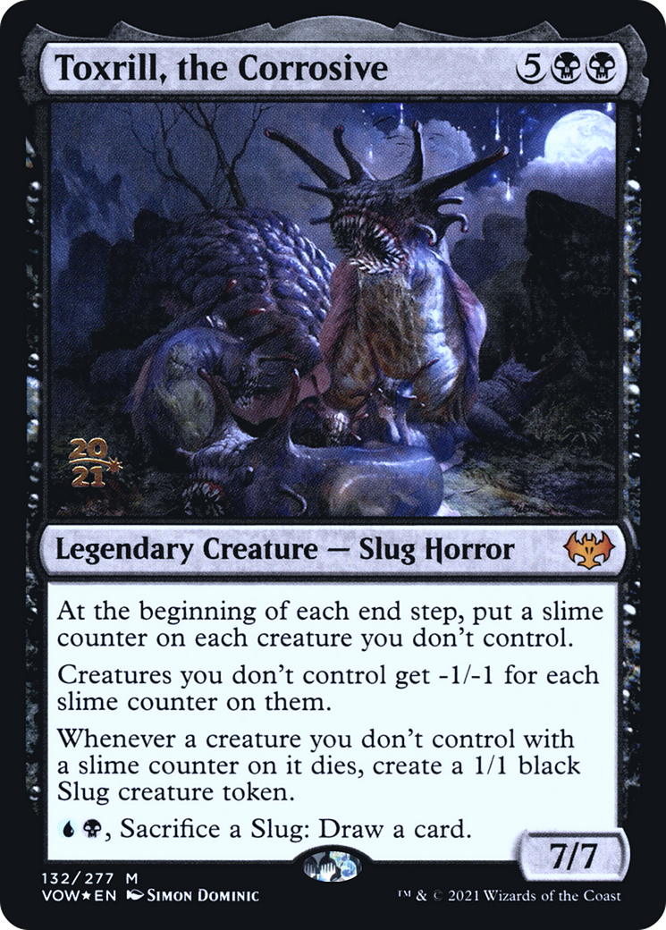 Image of Toxrill, the Corrosive (PRE-132) - Innistrad: Crimson Vow Promos Foil