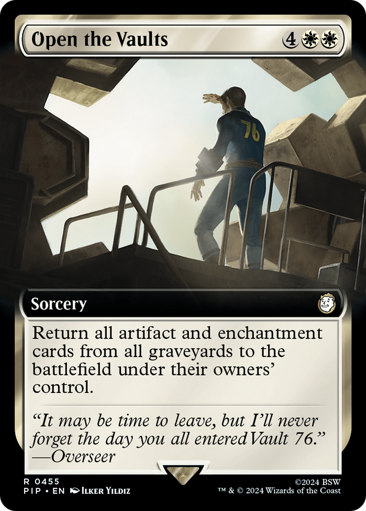 Image of Open the Vaults (Extended Art) (PIP-455) - Fallout: (Extended Art)