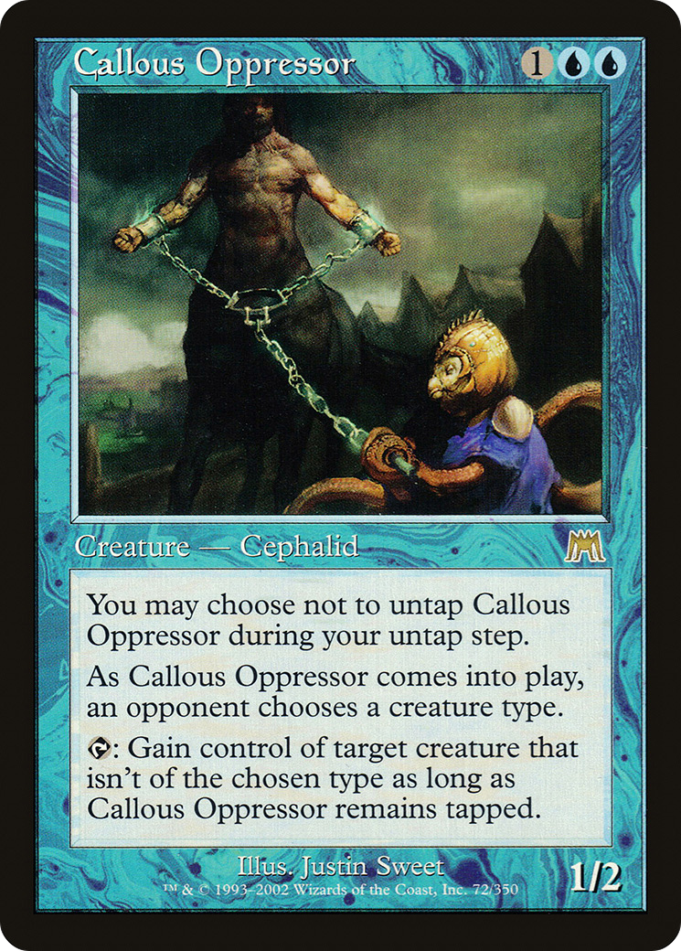Image of Callous Oppressor (ONS-072) - Onslaught Foil