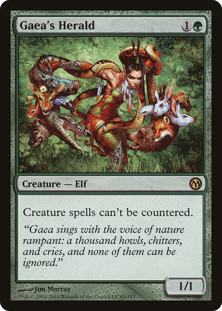 Image of Gaea's Herald (DPA-065) - Duels of the Planeswalkers