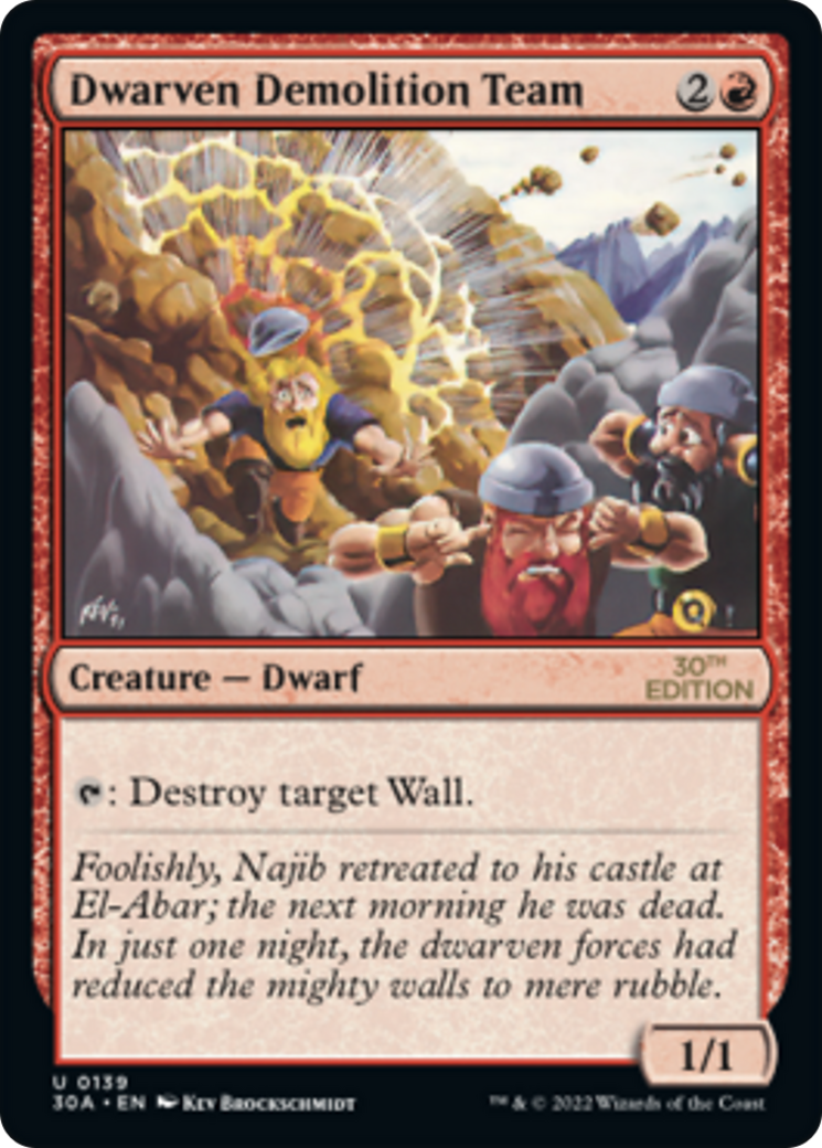 Image of Dwarven Demolition Team (30A-139) - 30th Anniversary Edition