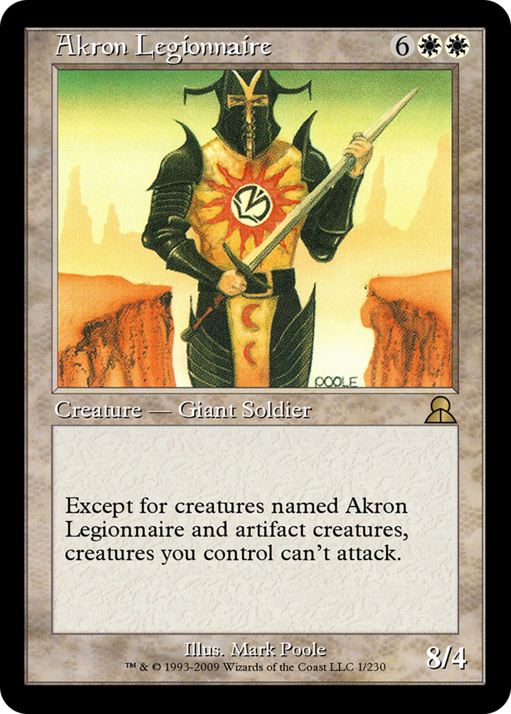 Image of Akron Legionnaire (ME3-001) - Masters Edition III