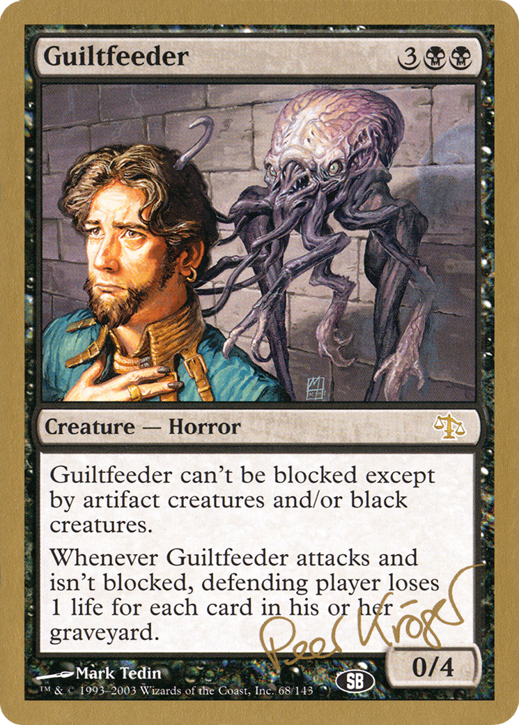 Image of Guiltfeeder - 2003 Peer Kroger (JUD) (SB) (WCD-PK68SB) - World Championship Decks 2003