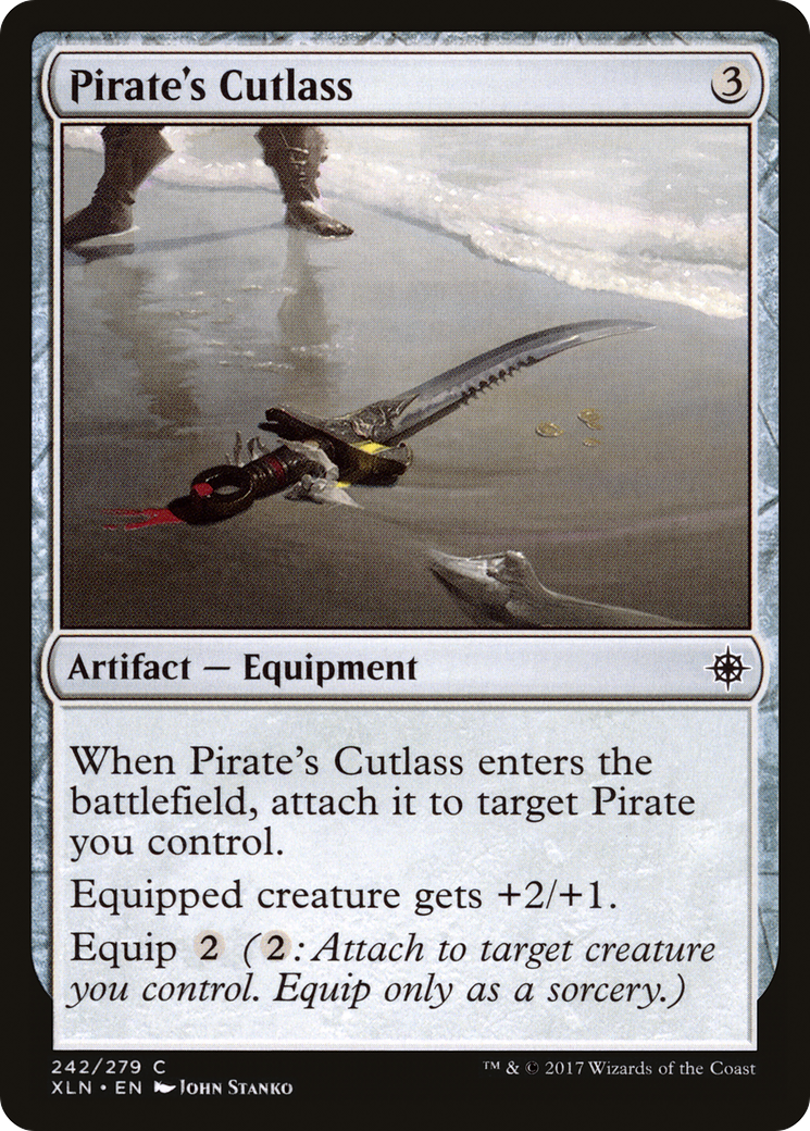 Image of Pirate's Cutlass (XLN-242) - Ixalan