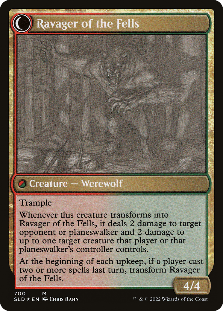 Image of Huntmaster of the Fells (Sketch Showcase) (SLD-700) - Secret Lair Drop