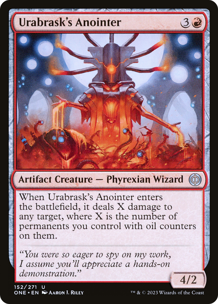 Image of Urabrask's Anointer (ONE-152) - Phyrexia: All Will Be One