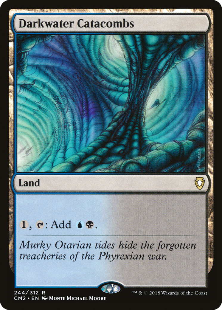 Image of Darkwater Catacombs (CM2-244) - Commander Anthology Volume II